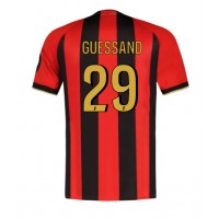 OGC Nice Evann Guessand #29 Replika Hemmatröja 2024-25 Kortärmad